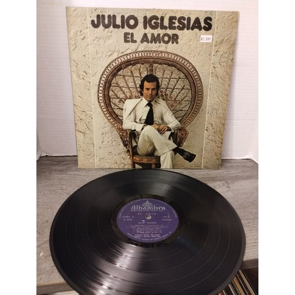 JULIO IGLESIAS El Amor Vinyl LP 1975 Columbia Record Import Spain - Picture 1 of 4